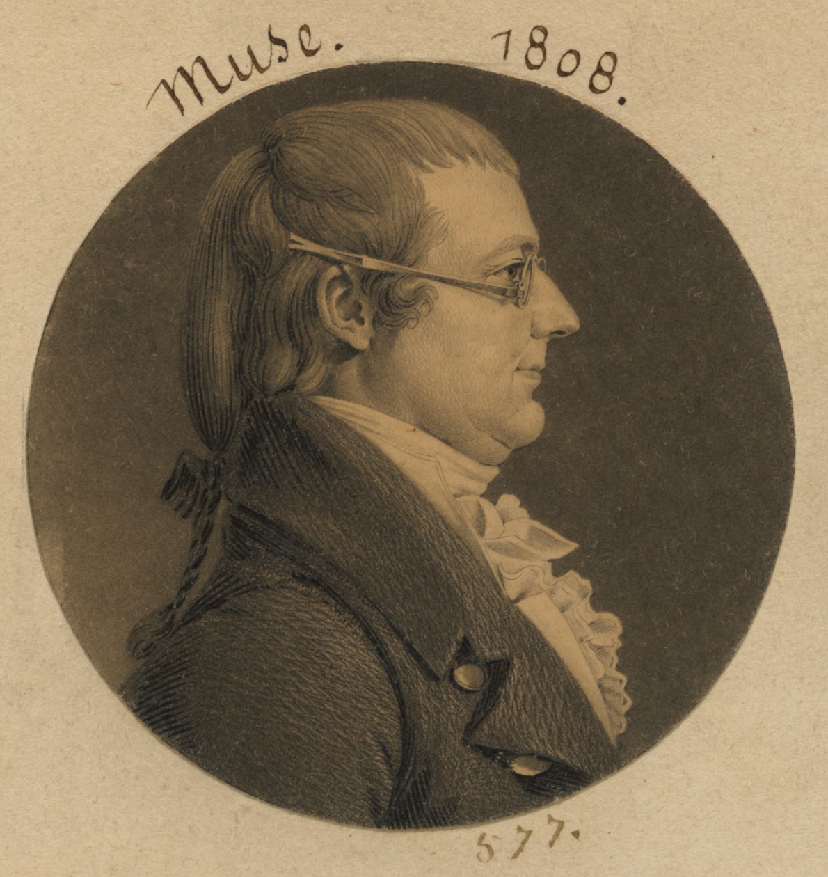 Lawrence Muse alkotó: Charles Balthazar Julien Févret de Saint-Mémin