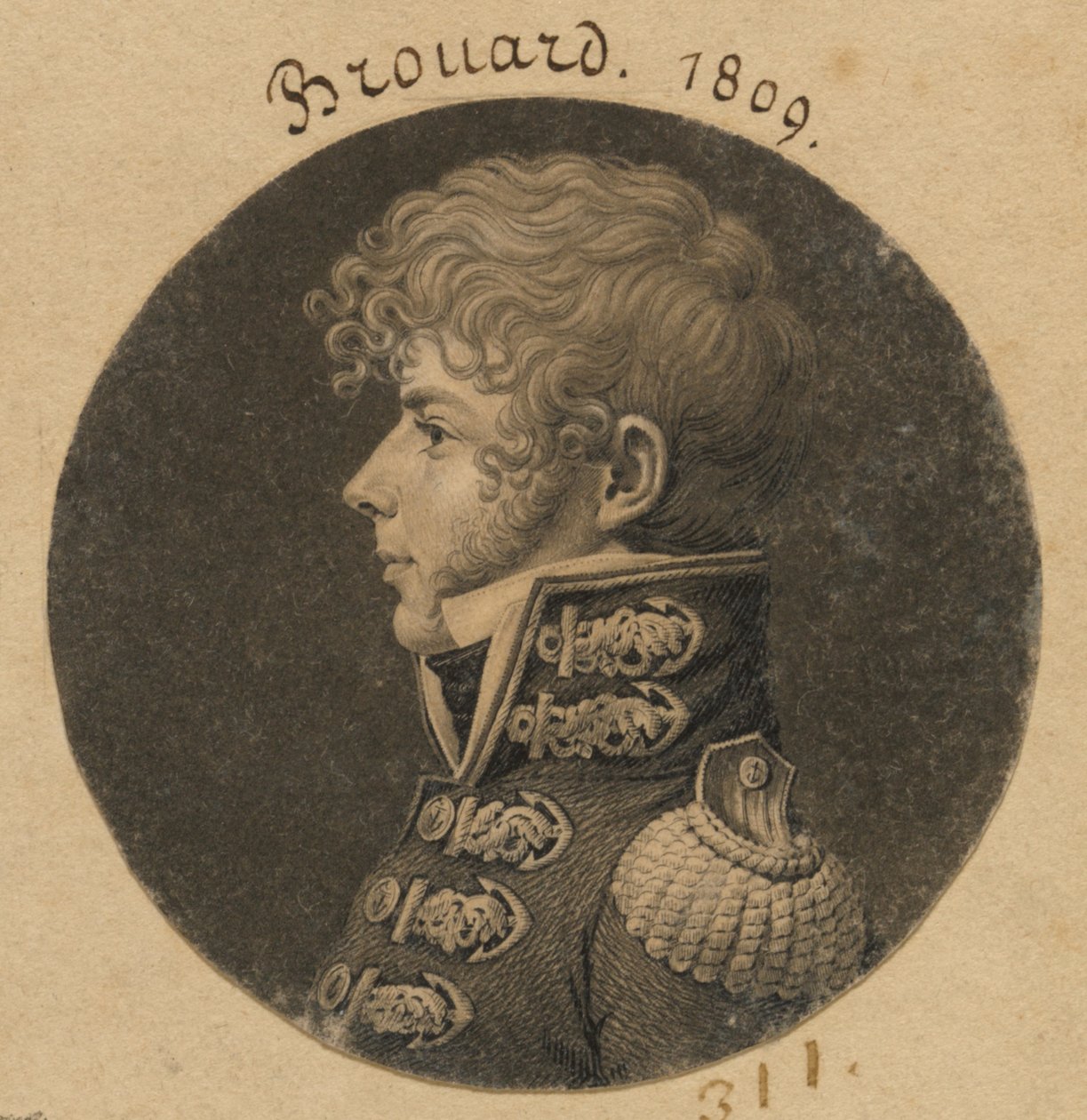Michel Angelique Brouard alkotó: Charles Balthazar Julien Févret de Saint-Mémin