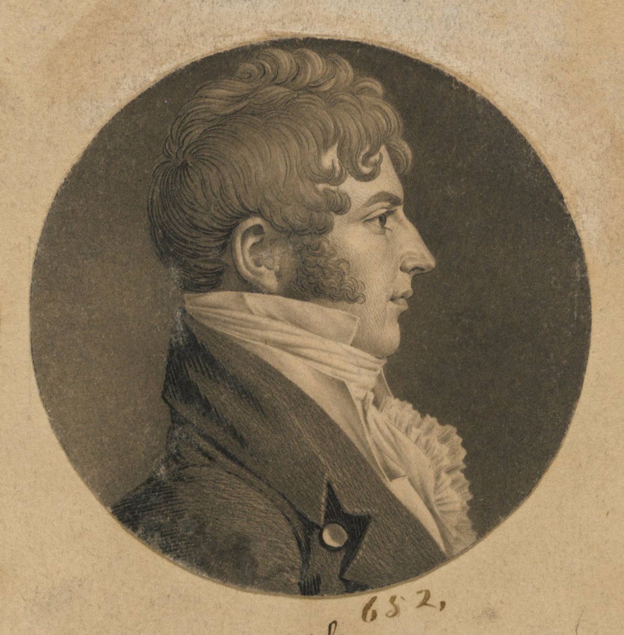 Nathaniel Heyward, Jr. alkotó: Charles Balthazar Julien Févret de Saint-Mémin