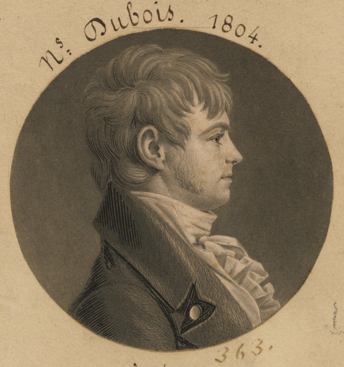 Nicholas DuBois alkotó: Charles Balthazar Julien Févret de Saint-Mémin