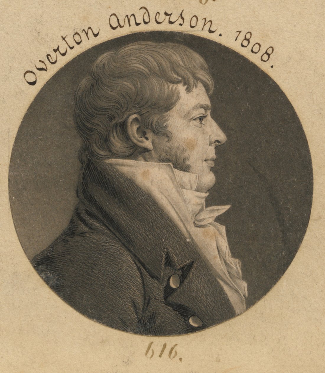 Overton Anderson alkotó: Charles Balthazar Julien Févret de Saint-Mémin