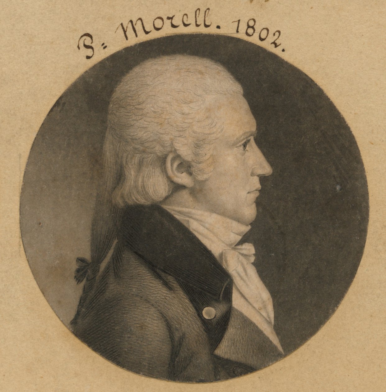 P. Morell alkotó: Charles Balthazar Julien Févret de Saint-Mémin