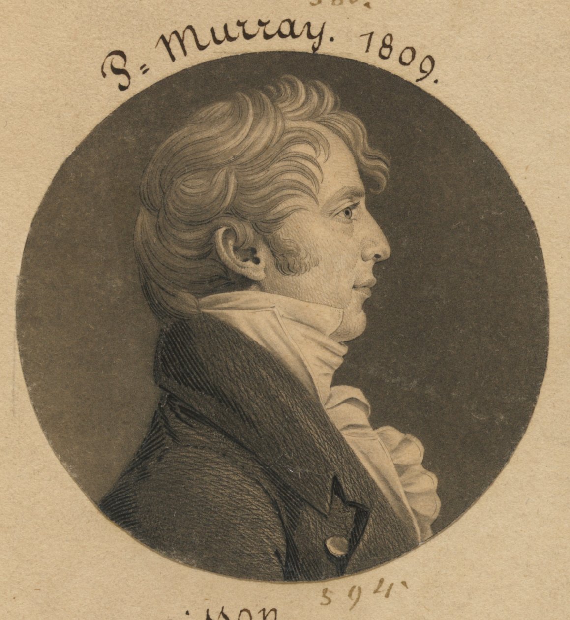 Philip Norborne Nicholas alkotó: Charles Balthazar Julien Févret de Saint-Mémin