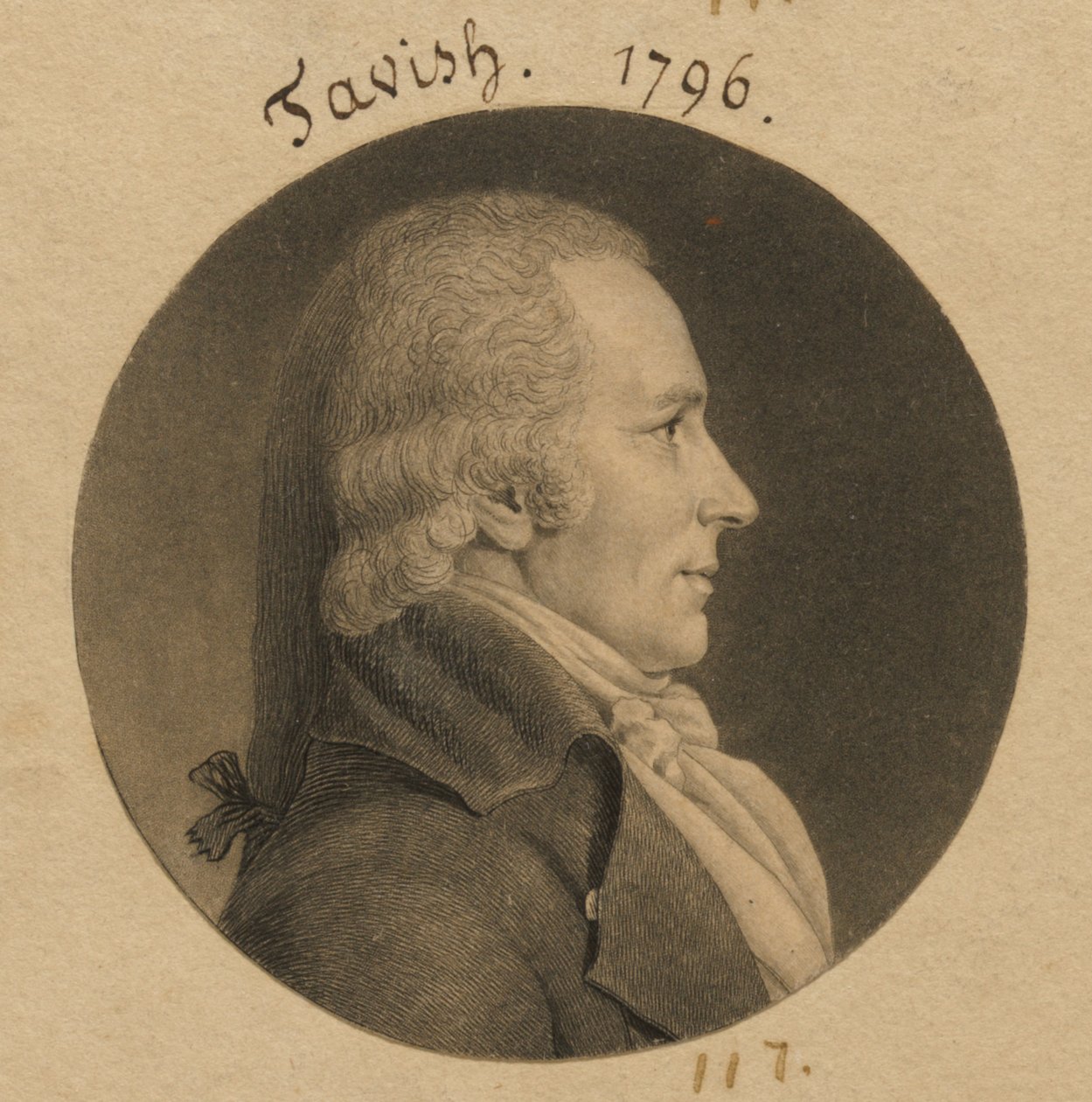 Talán Tavish vagy John McTavish alkotó: Charles Balthazar Julien Févret de Saint-Mémin