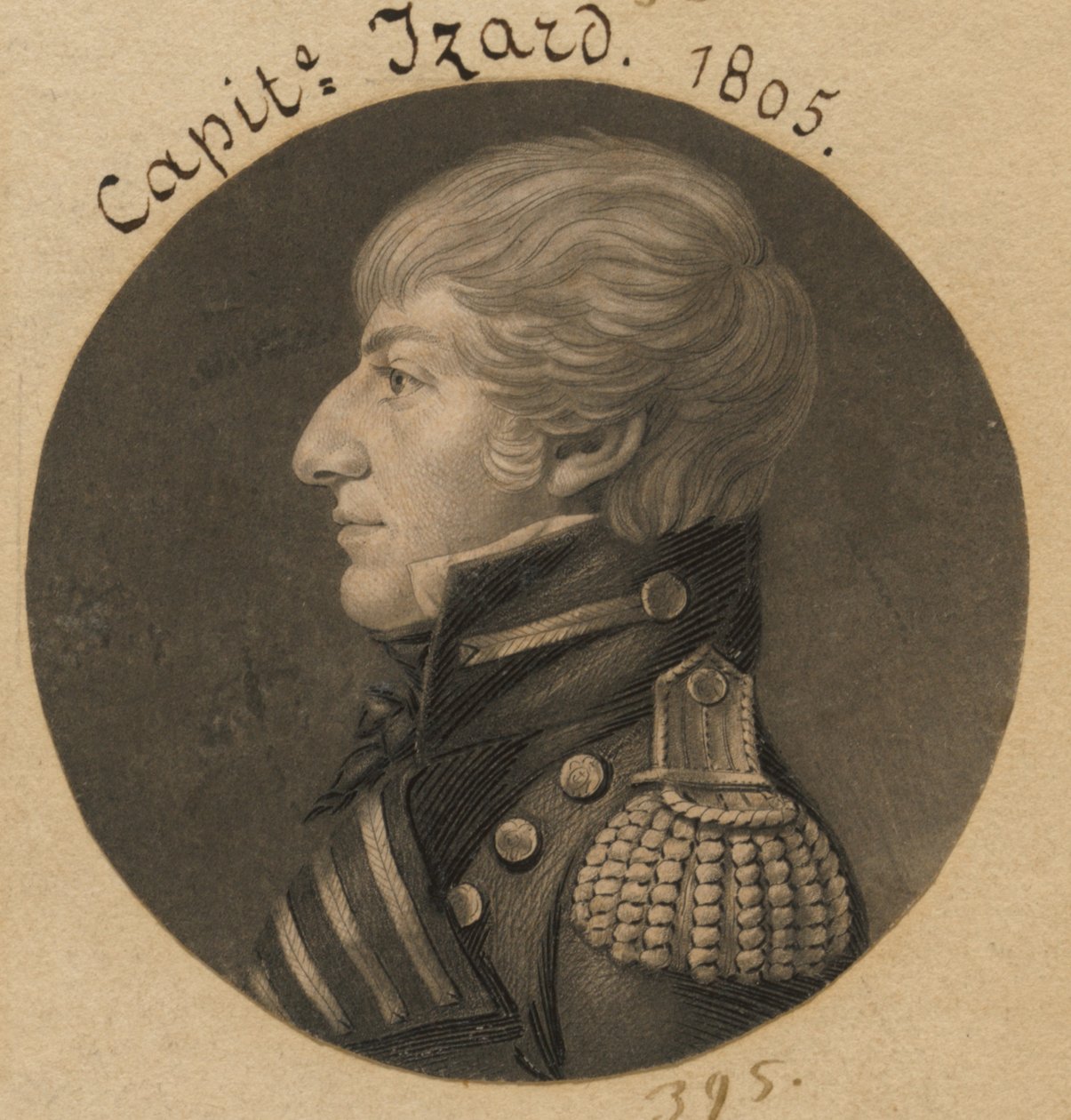 Ralph Izard II. alkotó: Charles Balthazar Julien Févret de Saint-Mémin