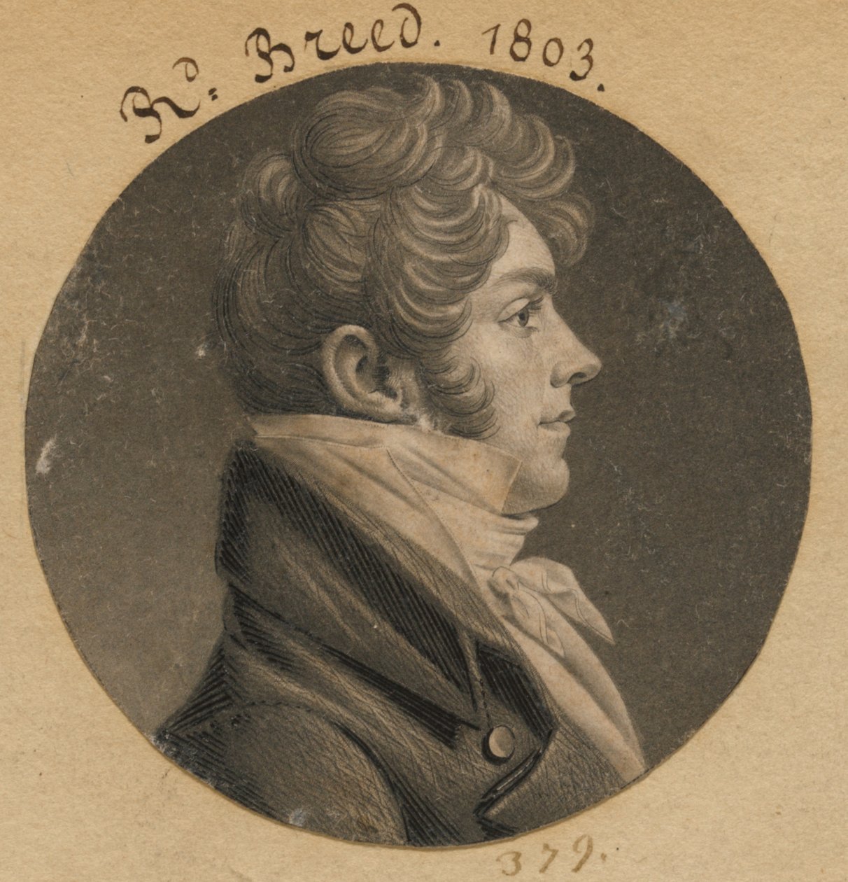 Richard Brent alkotó: Charles Balthazar Julien Févret de Saint-Mémin