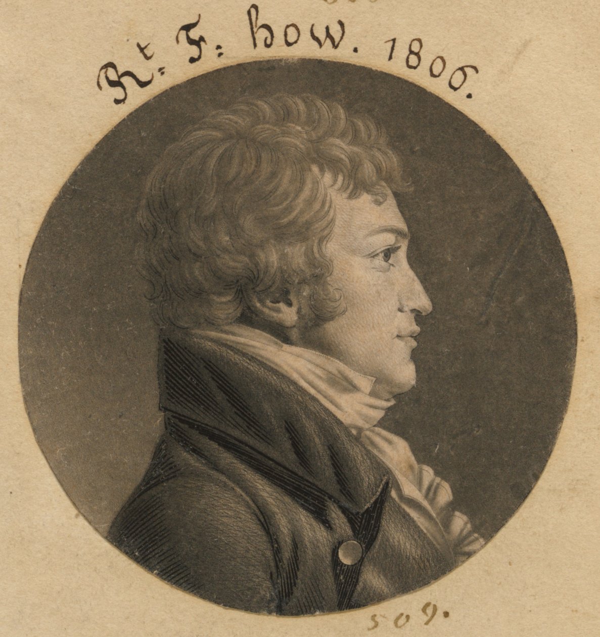 Robert F. How alkotó: Charles Balthazar Julien Févret de Saint-Mémin