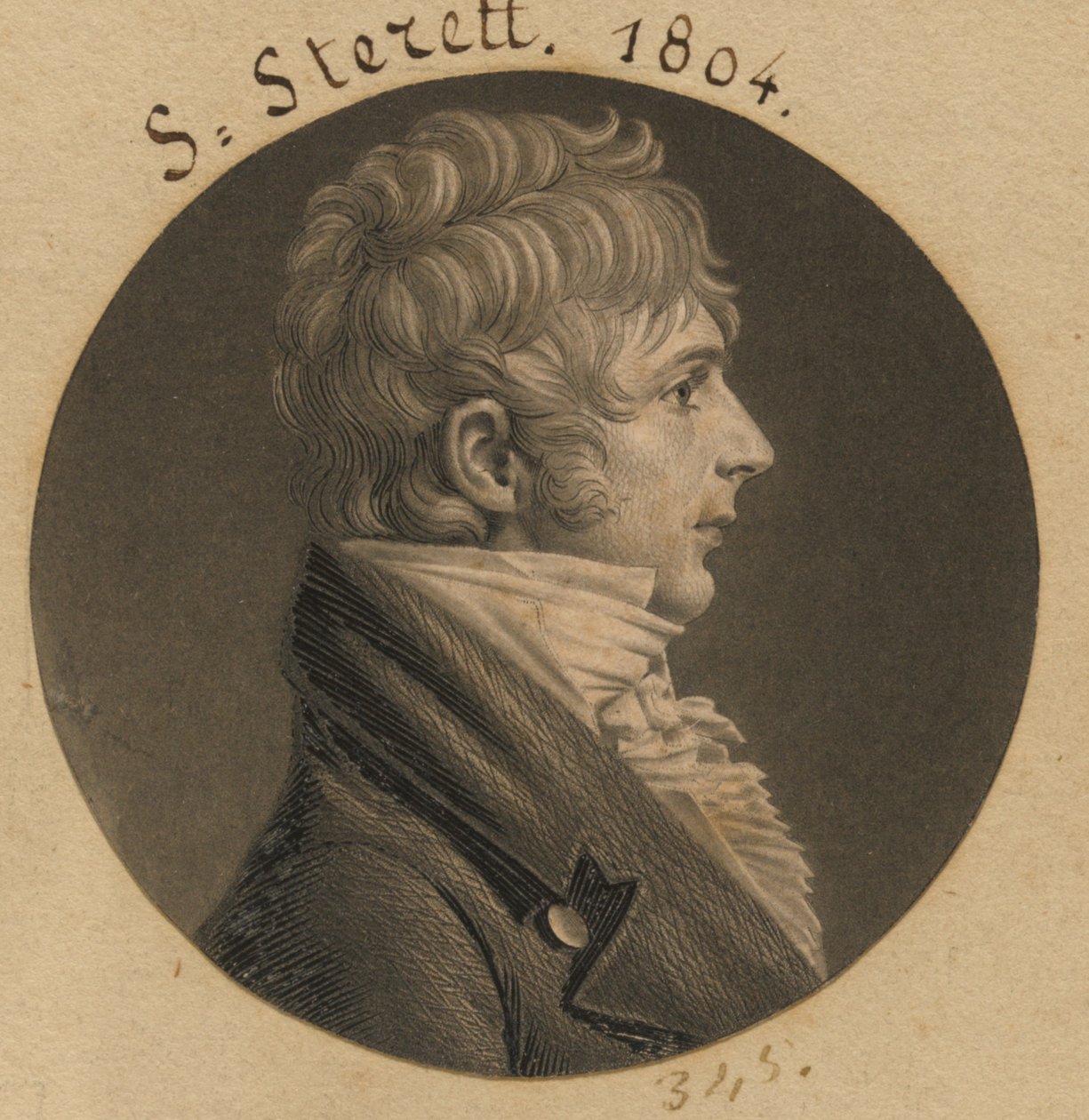 S. Sterett alkotó: Charles Balthazar Julien Févret de Saint-Mémin