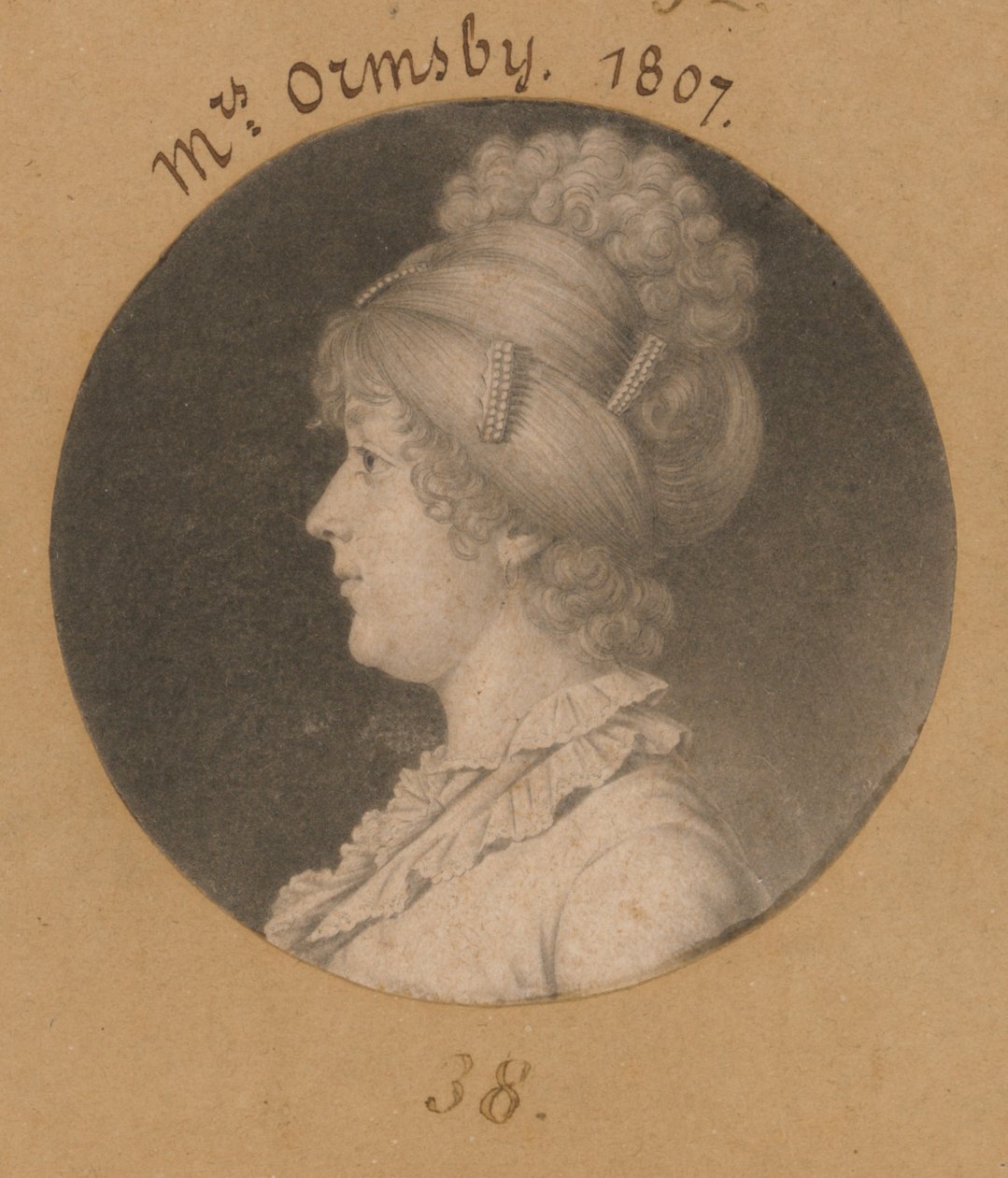 Sarah Mahon Ormsby alkotó: Charles Balthazar Julien Févret de Saint-Mémin