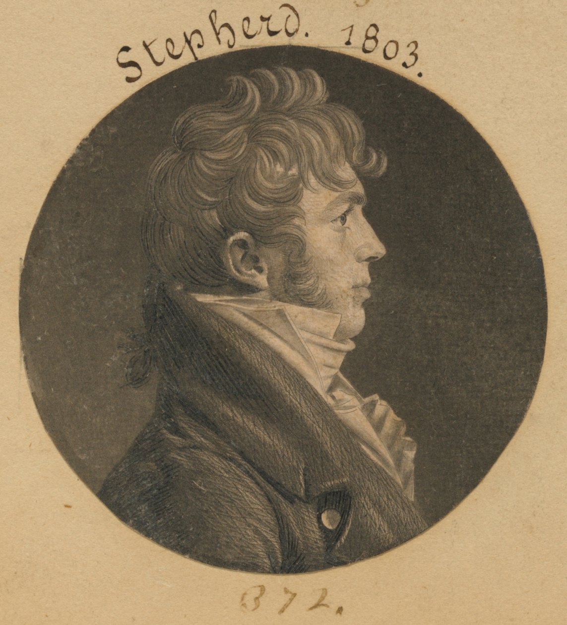 Pásztor alkotó: Charles Balthazar Julien Févret de Saint-Mémin