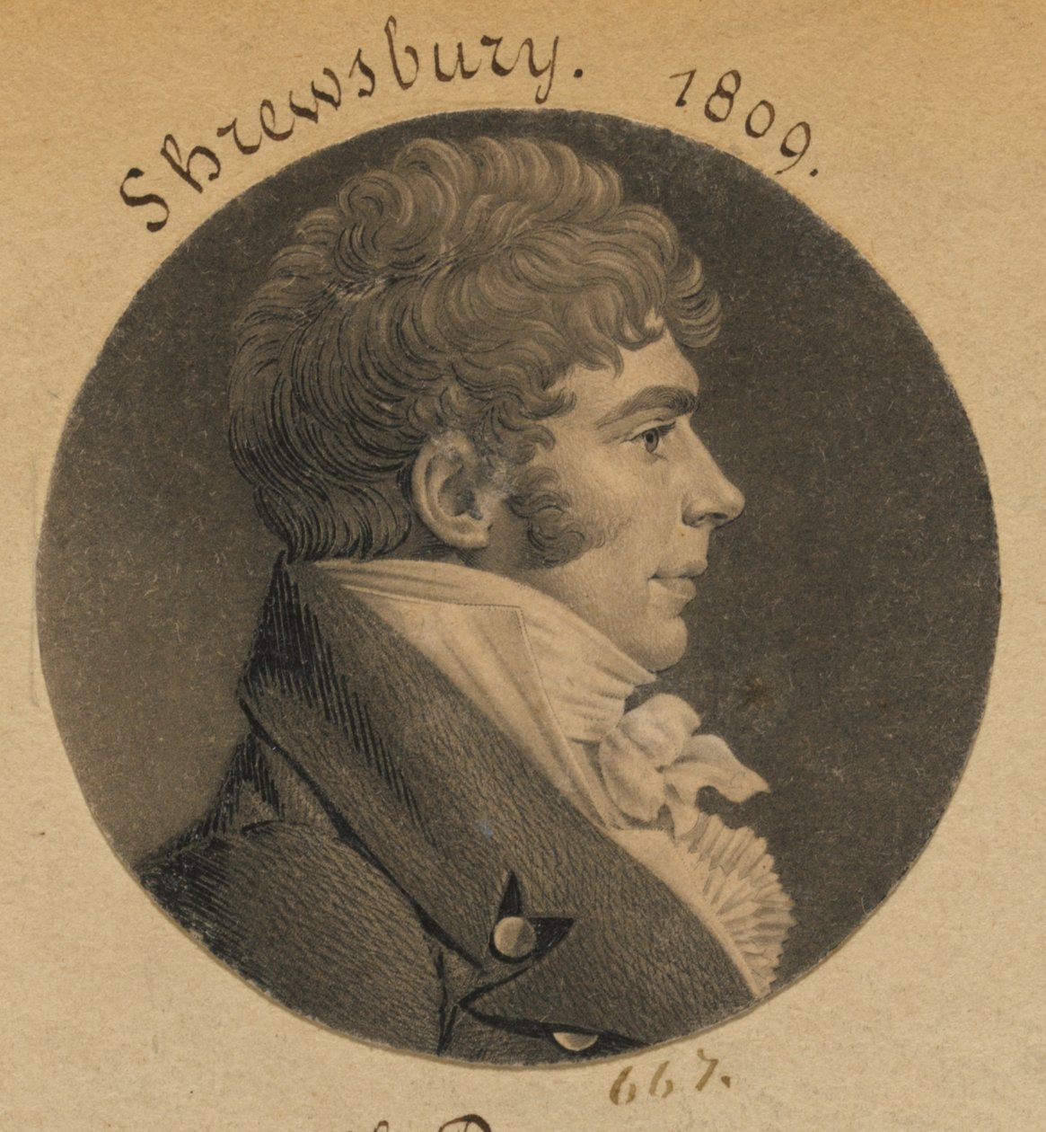 Shrewsbury alkotó: Charles Balthazar Julien Févret de Saint-Mémin