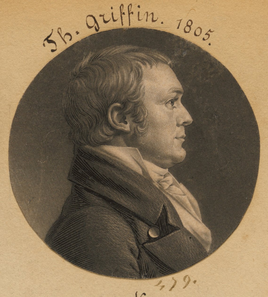 Thomas Griffin alkotó: Charles Balthazar Julien Févret de Saint-Mémin