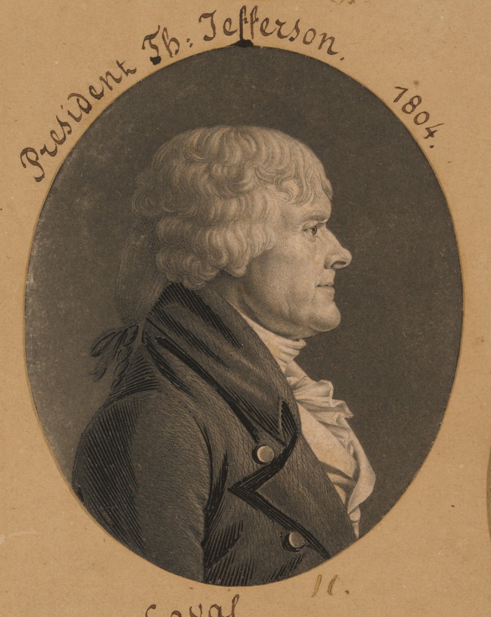 Thomas Jefferson alkotó: Charles Balthazar Julien Févret de Saint-Mémin