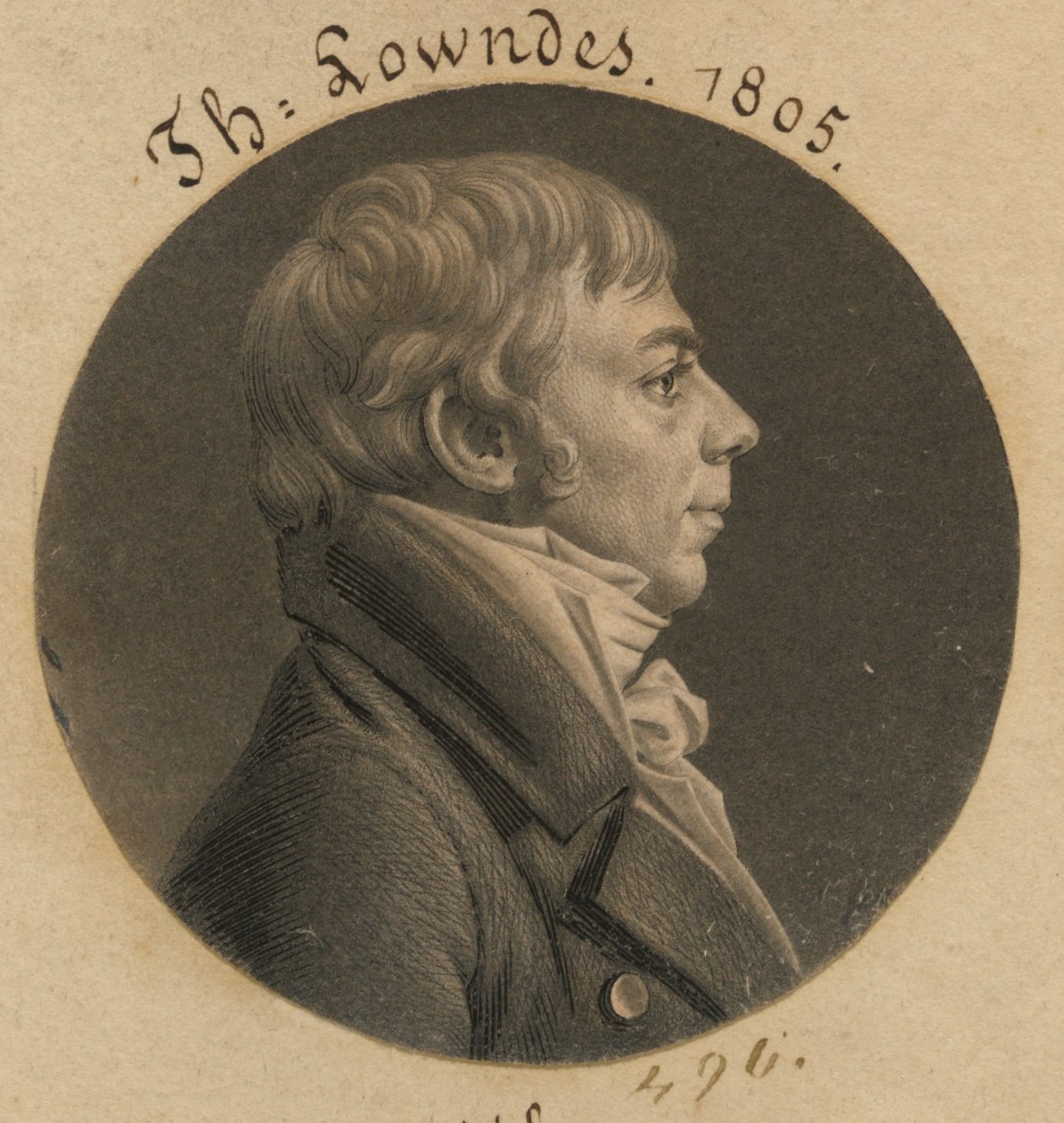 Thomas Lowndes alkotó: Charles Balthazar Julien Févret de Saint-Mémin