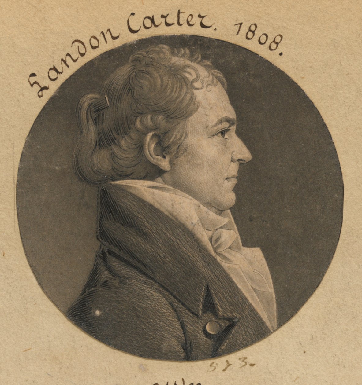 Thomas Reade Rootes alkotó: Charles Balthazar Julien Févret de Saint-Mémin
