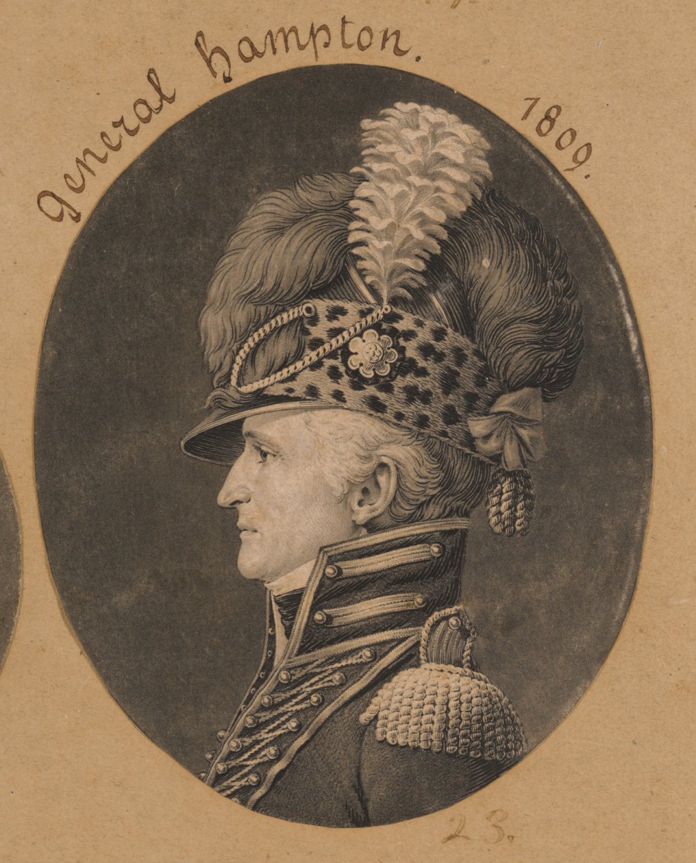 Wade Hampton alkotó: Charles Balthazar Julien Févret de Saint-Mémin