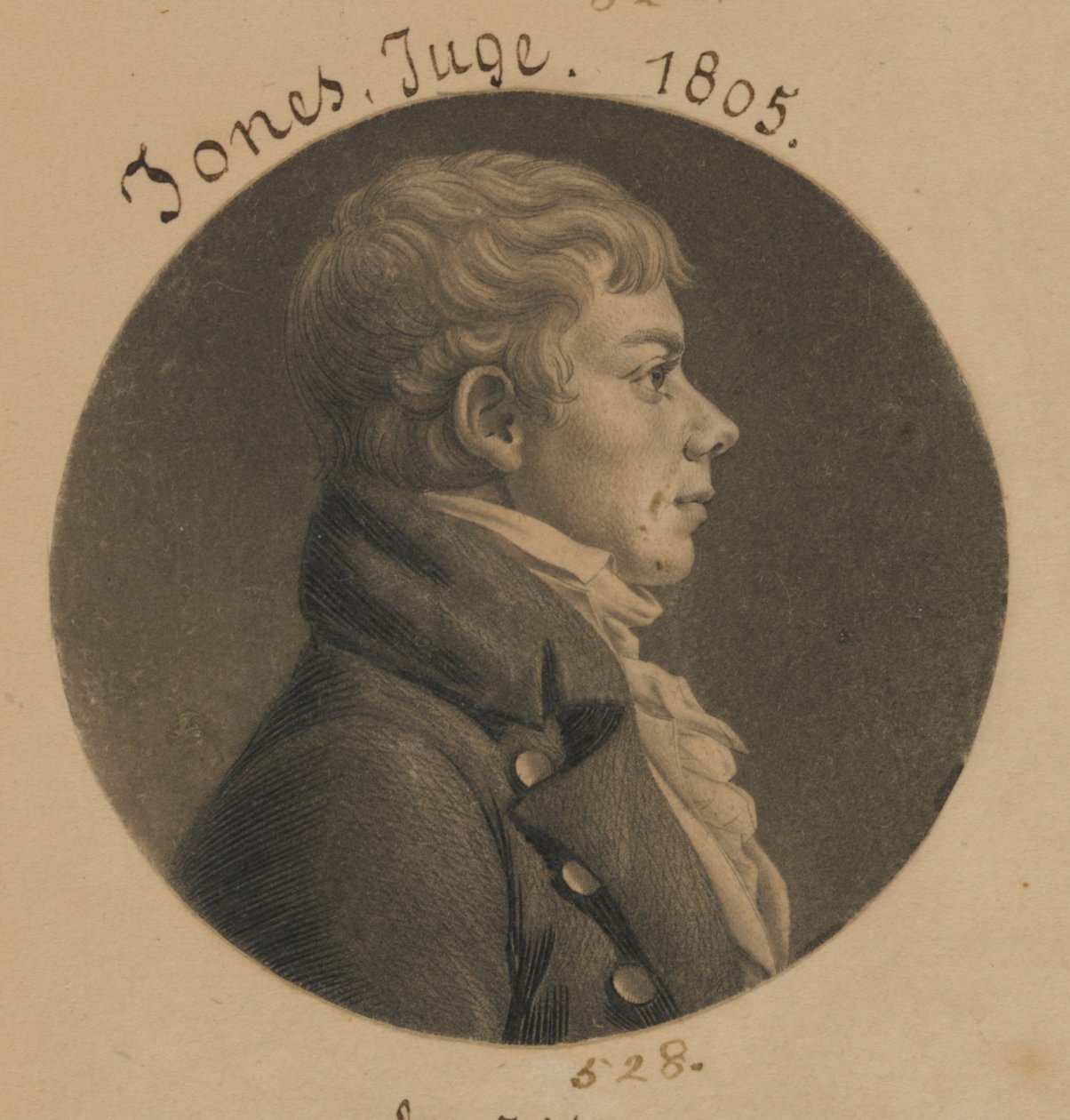 Walter Jones alkotó: Charles Balthazar Julien Févret de Saint-Mémin