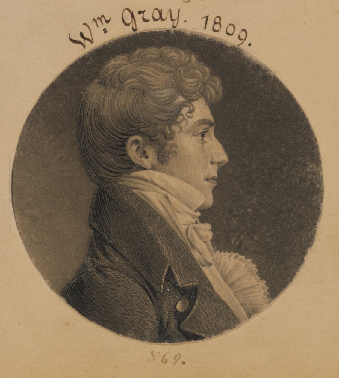 William Gray alkotó: Charles Balthazar Julien Févret de Saint-Mémin