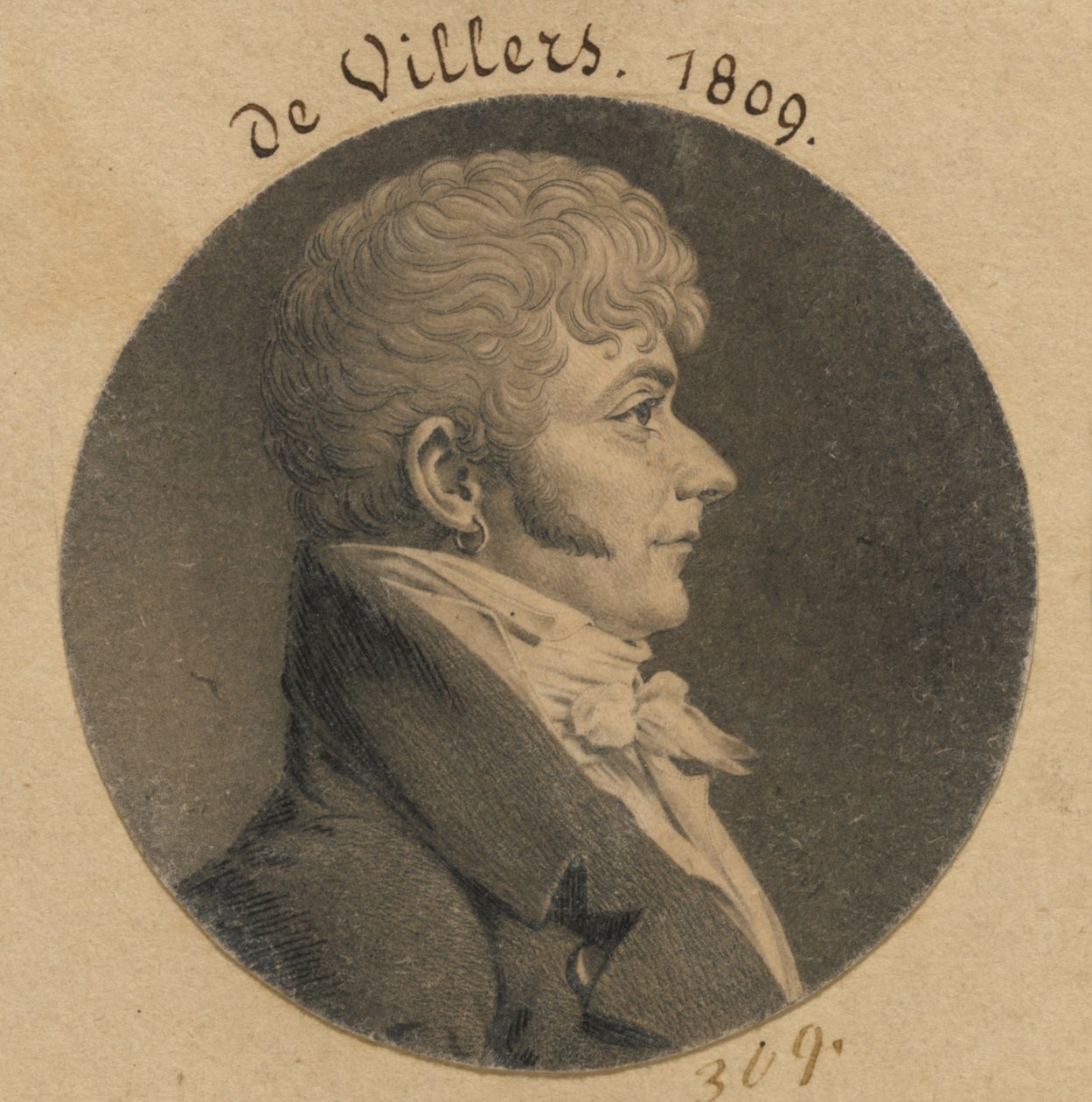 de Villers alkotó: Charles Balthazar Julien Févret de Saint-Mémin