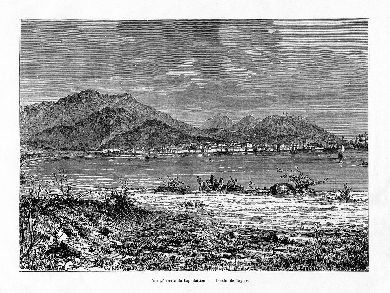 Cap Haitien, Haiti, 19. század alkotó: Charles Barbant