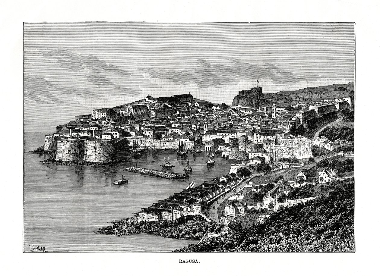 Ragusa, Szicília, Olaszország, 1879 alkotó: Charles Barbant