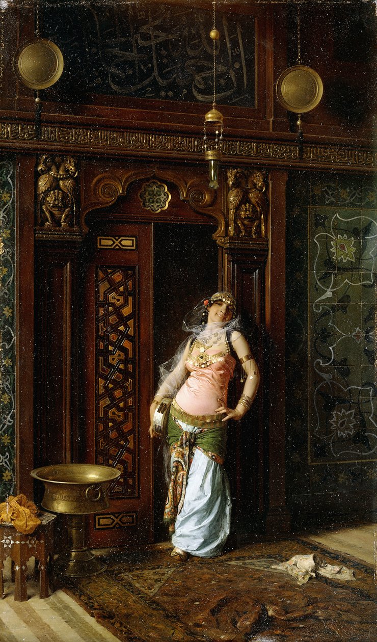 Az Almee, 1879 alkotó: Charles Bargue
