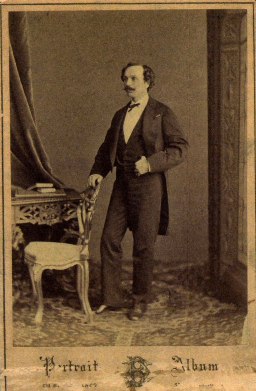 Marius Petipa, orosz balett-táncos és koreográfus, 1855 alkotó: Charles Bergamasco
