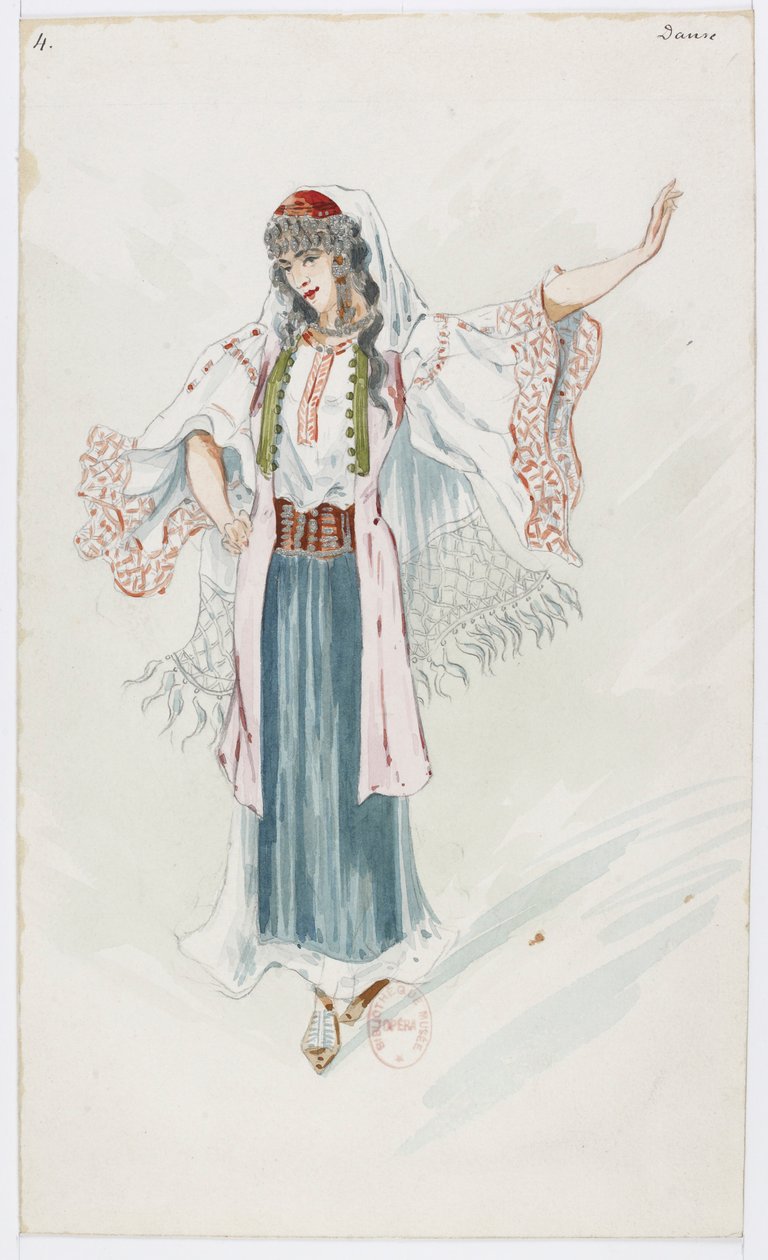 Holmès - A fekete hegy - jelmeztervező: Charles Bianchini - 04. Dance alkotó: Charles Bianchini