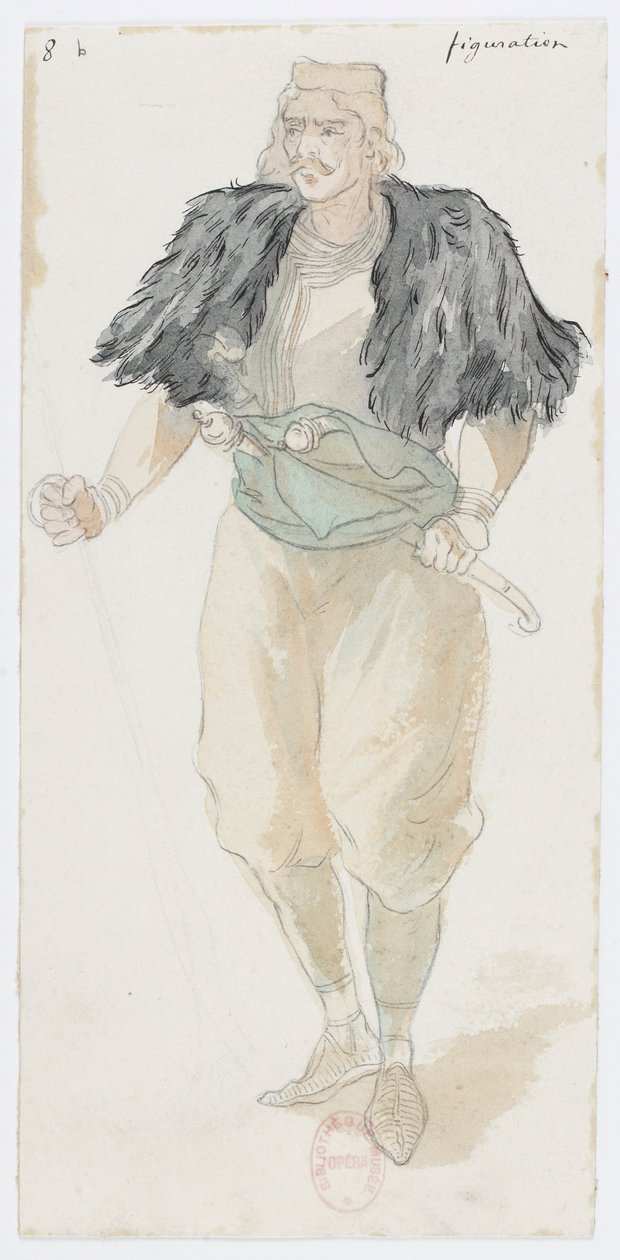 Holmès - A fekete hegy - Charles Bianchini jelmeztervei - 08b. Figuration alkotó: Charles Bianchini