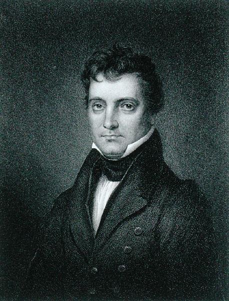 Josiah Stoddard Johnson (1784-1833) James Barton Longacre (1794-1869) metszete (metszet) alkotó: Charles Bird (after) King