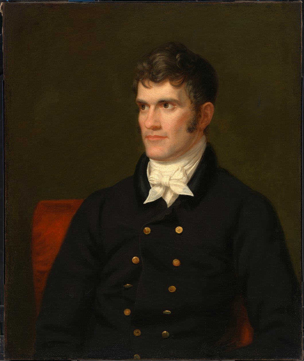 John C. Calhoun, c. 1823. alkotó: Charles Bird King