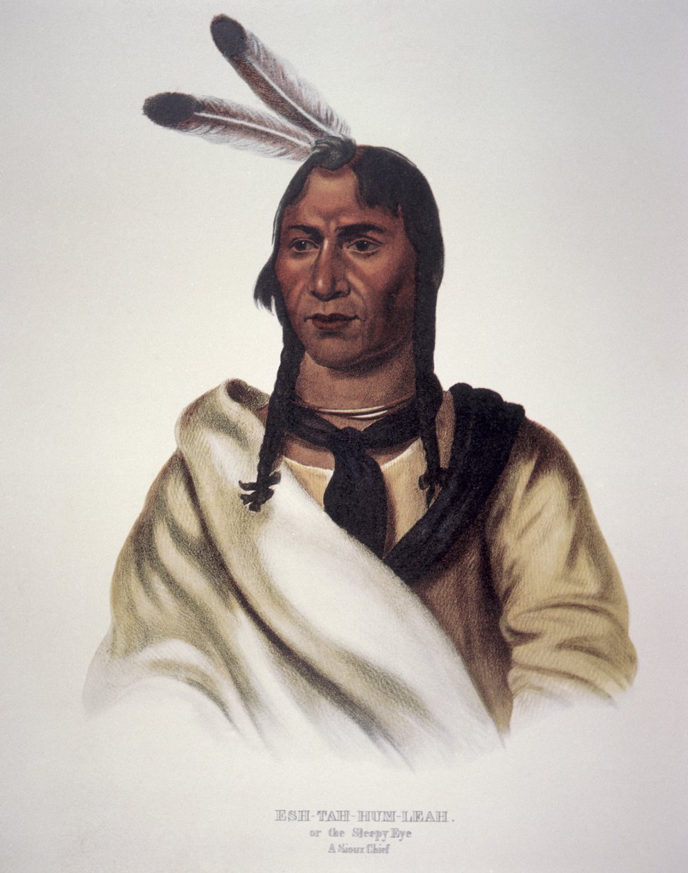 "Az álmos szem" alkotó: Charles Bird King