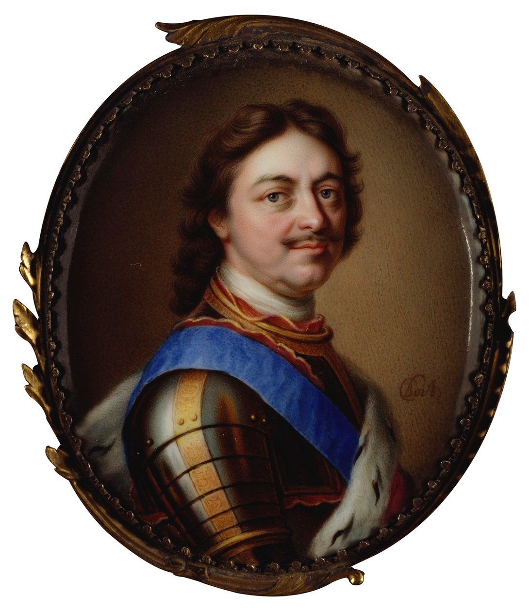 I. Nagy Péter császár portréja 1672-1725, 1717. alkotó: Charles Boit