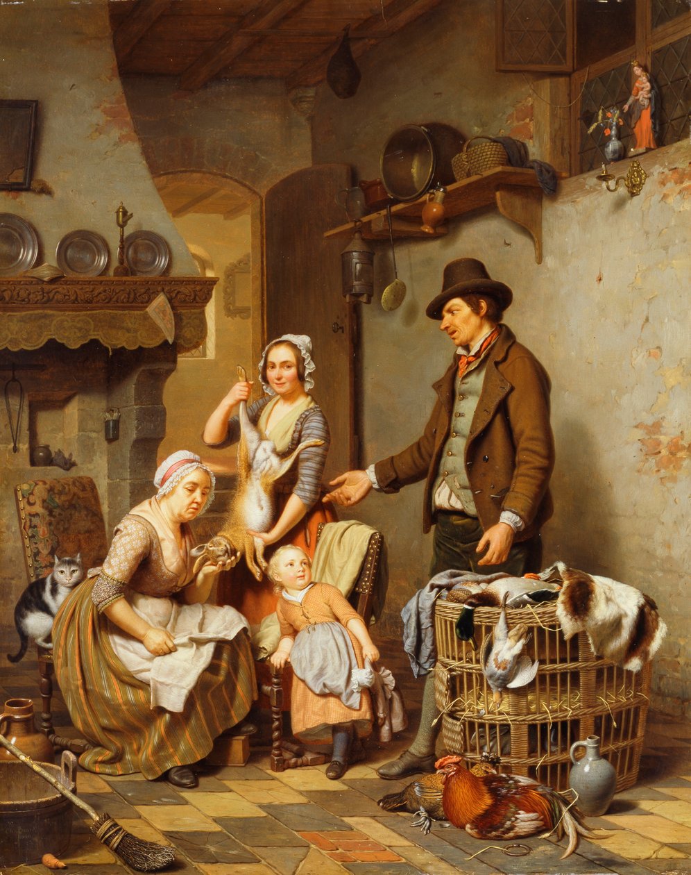 A játék eladója, 1841 alkotó: Charles Brias