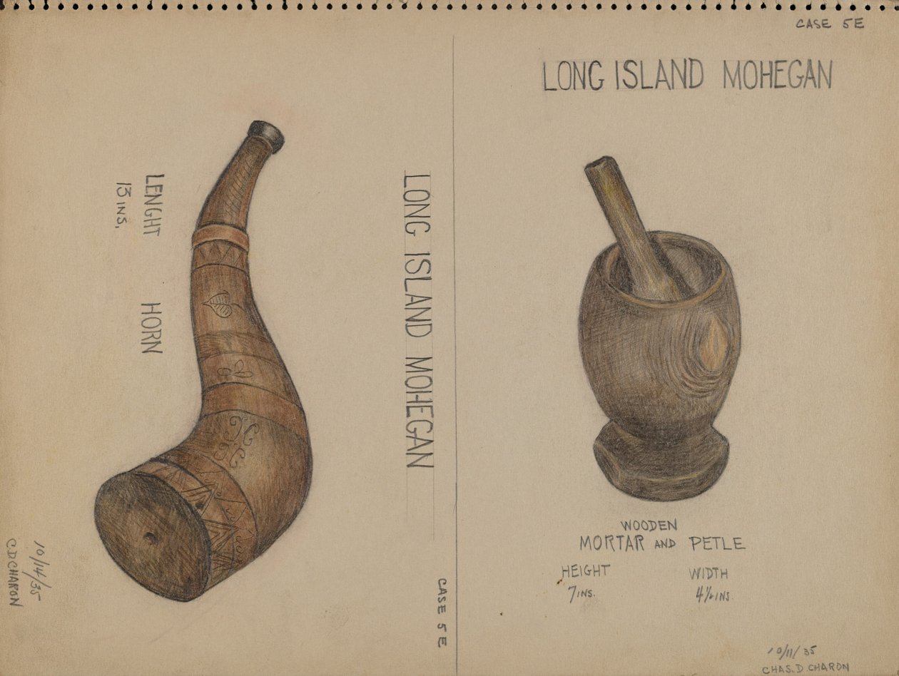 Horn and Mortar & Pestle alkotó: Charles Charon