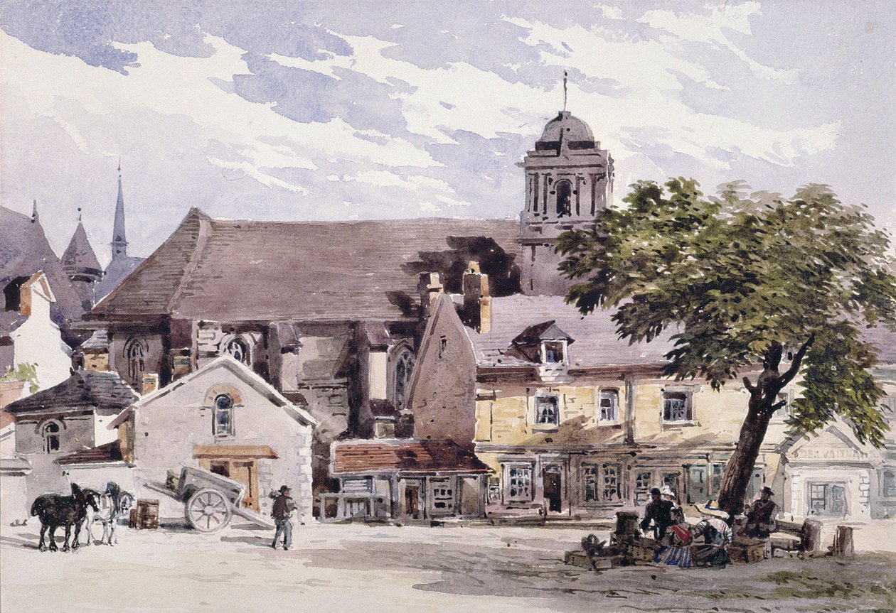 A Postaház Amboise-ban alkotó: Charles Claude Pyne