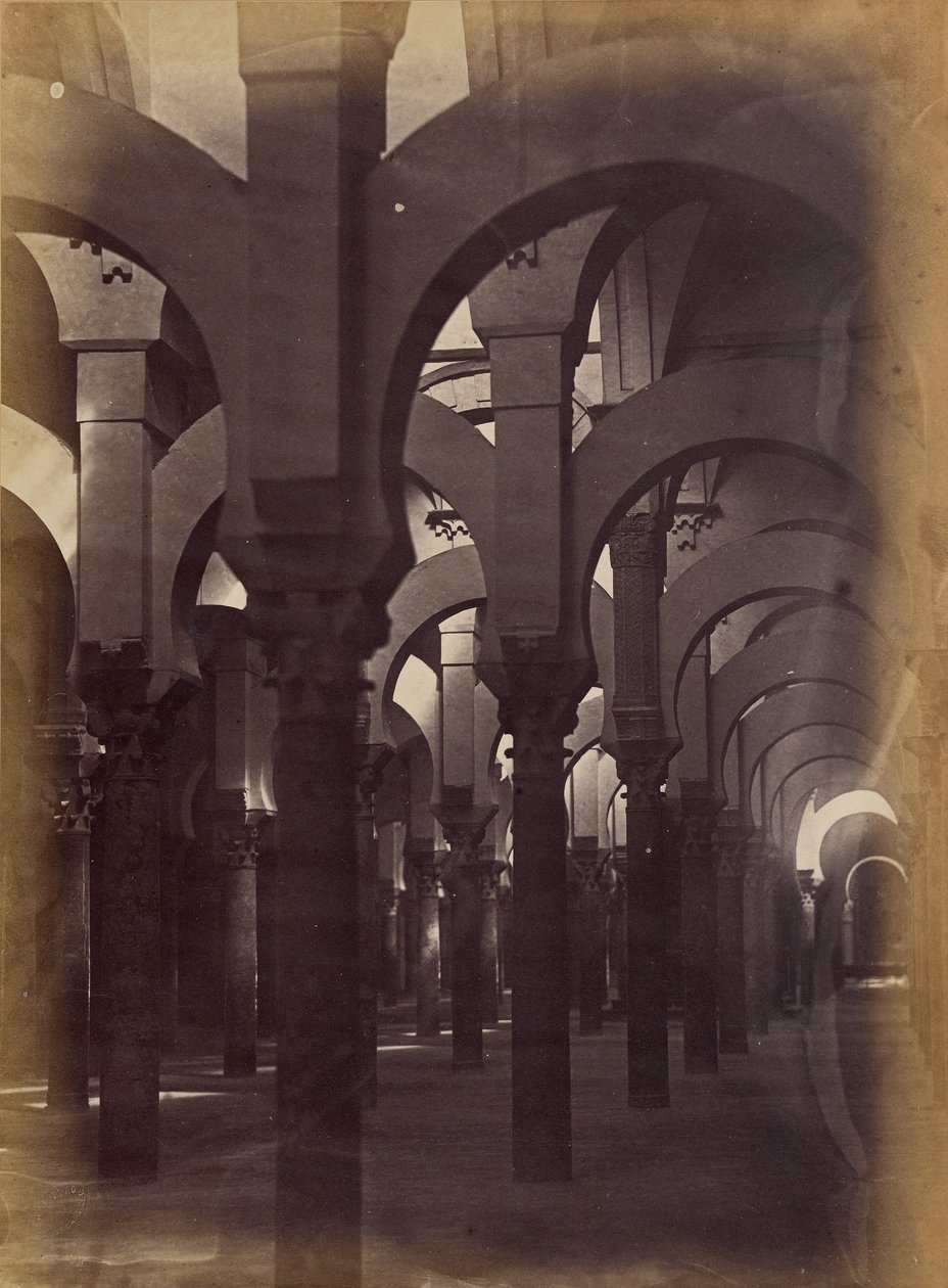[Belső tér, cordovai mecset] alkotó: Charles Clifford