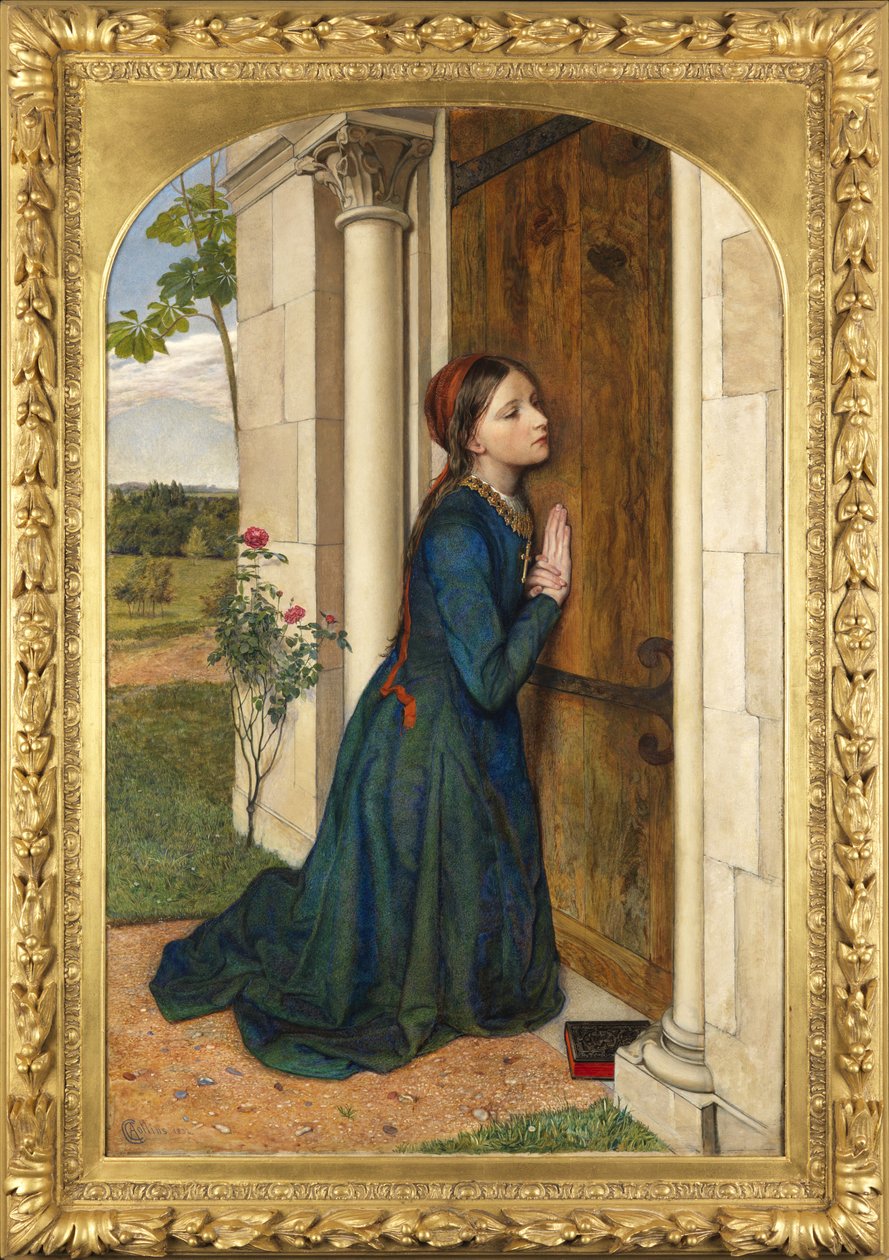 Magyar Szent Erzsébet jámbor gyermekkora, 1852 alkotó: Charles Collins