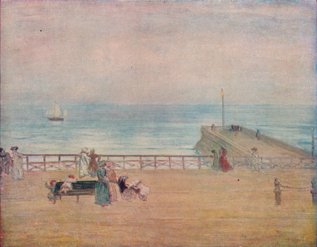 Brighton, 1905, 1918 alkotó: Charles Edward Conder