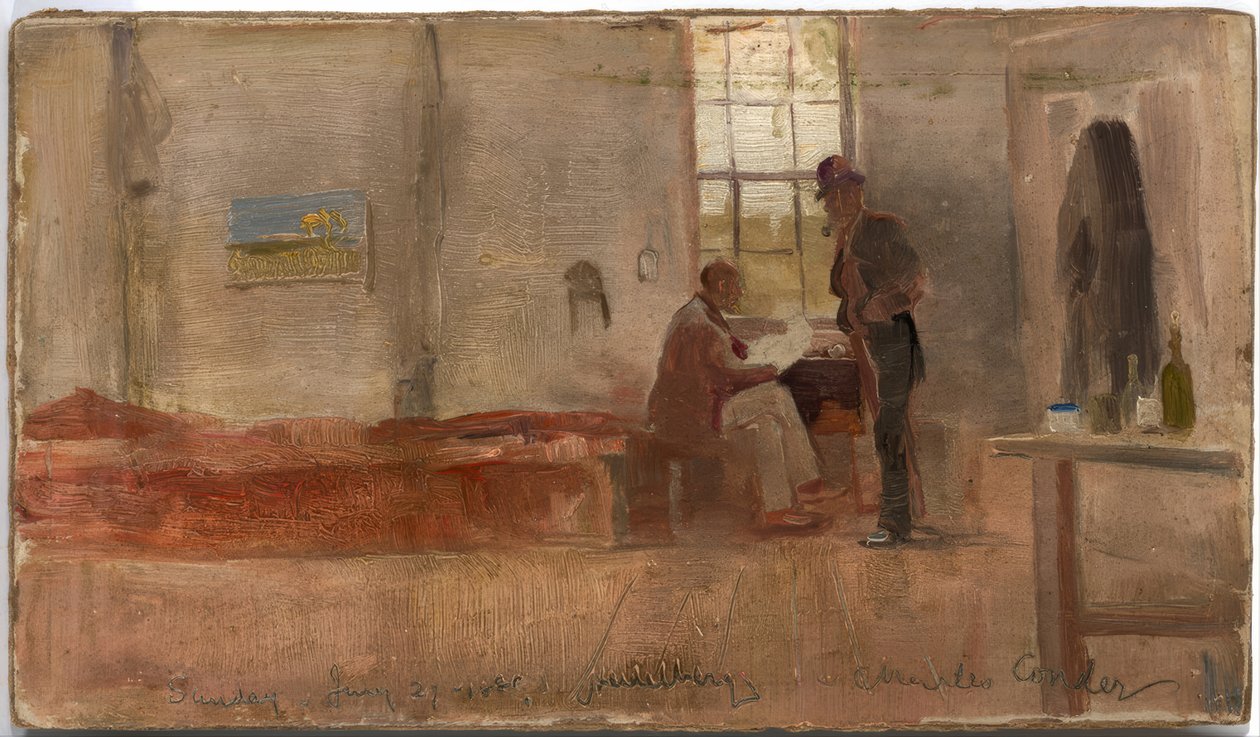 Az impresszionisták tábora alkotó: Charles Edward Conder