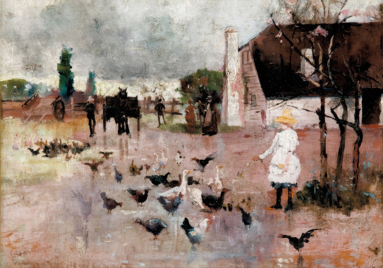 Tea idő alkotó: Charles Edward Conder
