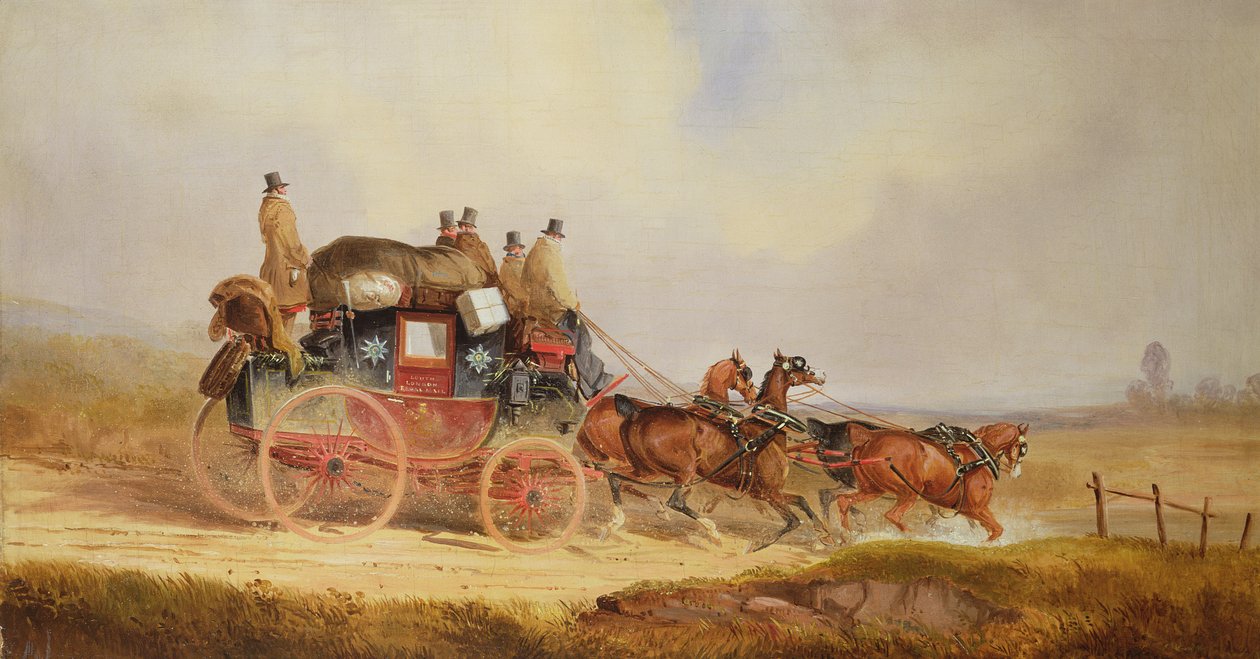 A London-Louth Royal Mail (pár a 378792-re) alkotó: Charles Cooper Henderson