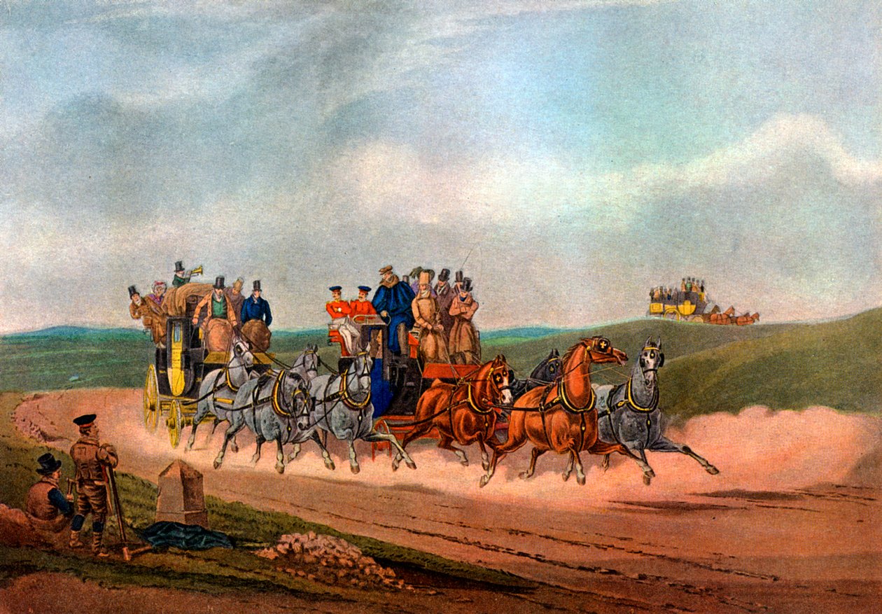 Az ellenzéki edzők, 1837-1927. alkotó: Charles Cooper Henderson