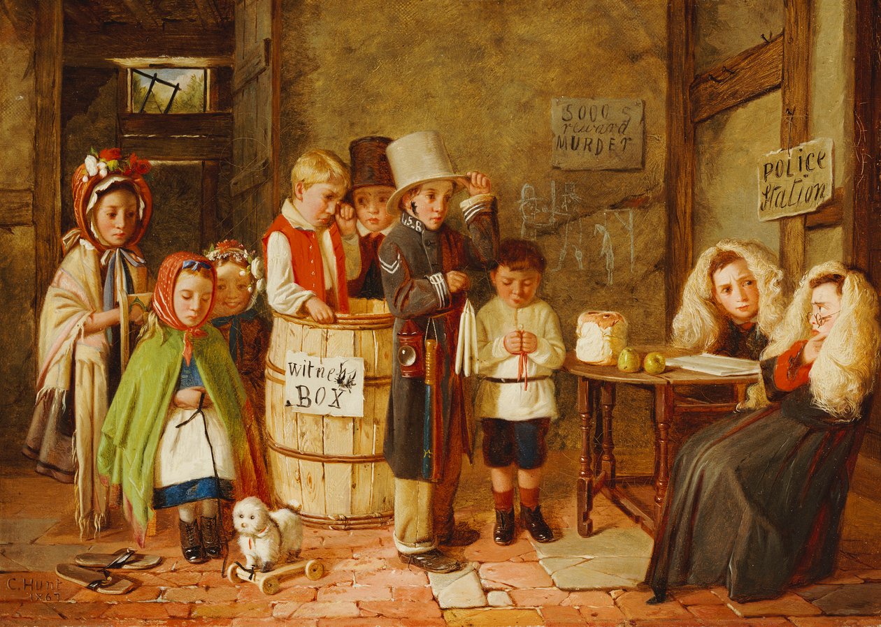 Rendőrbíróság, 1867 alkotó: Charles Cooper Henderson