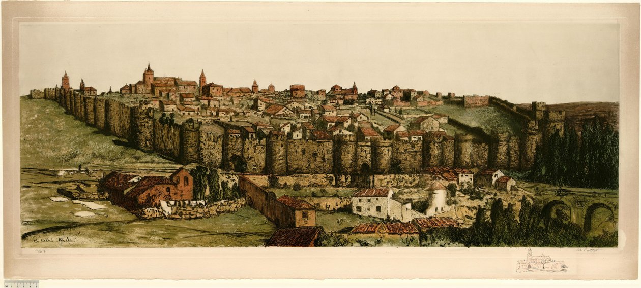 Avila (b) feladat alkotó: Charles Cottet