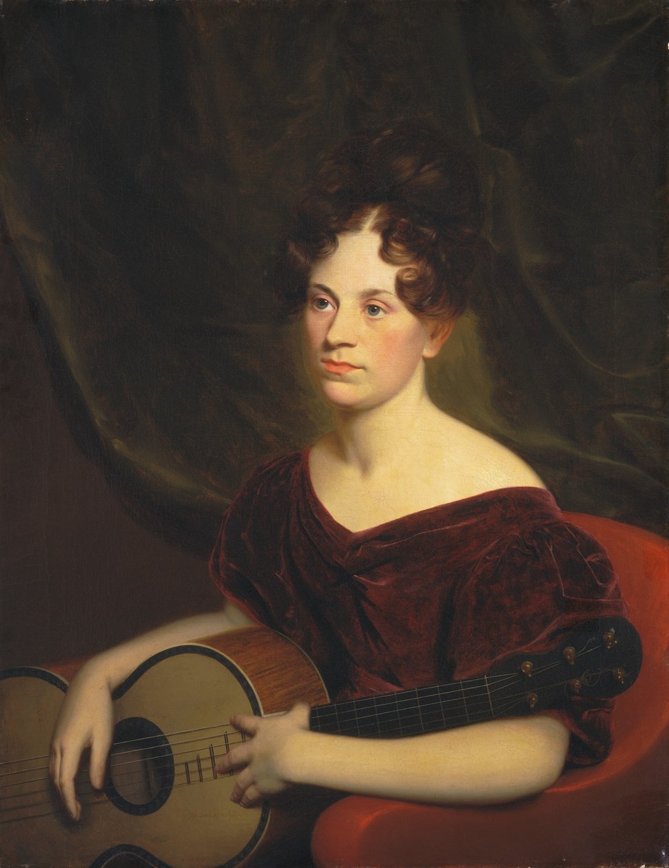 Cora Livingston, c. 1833. alkotó: Charles Cromwell Ingham