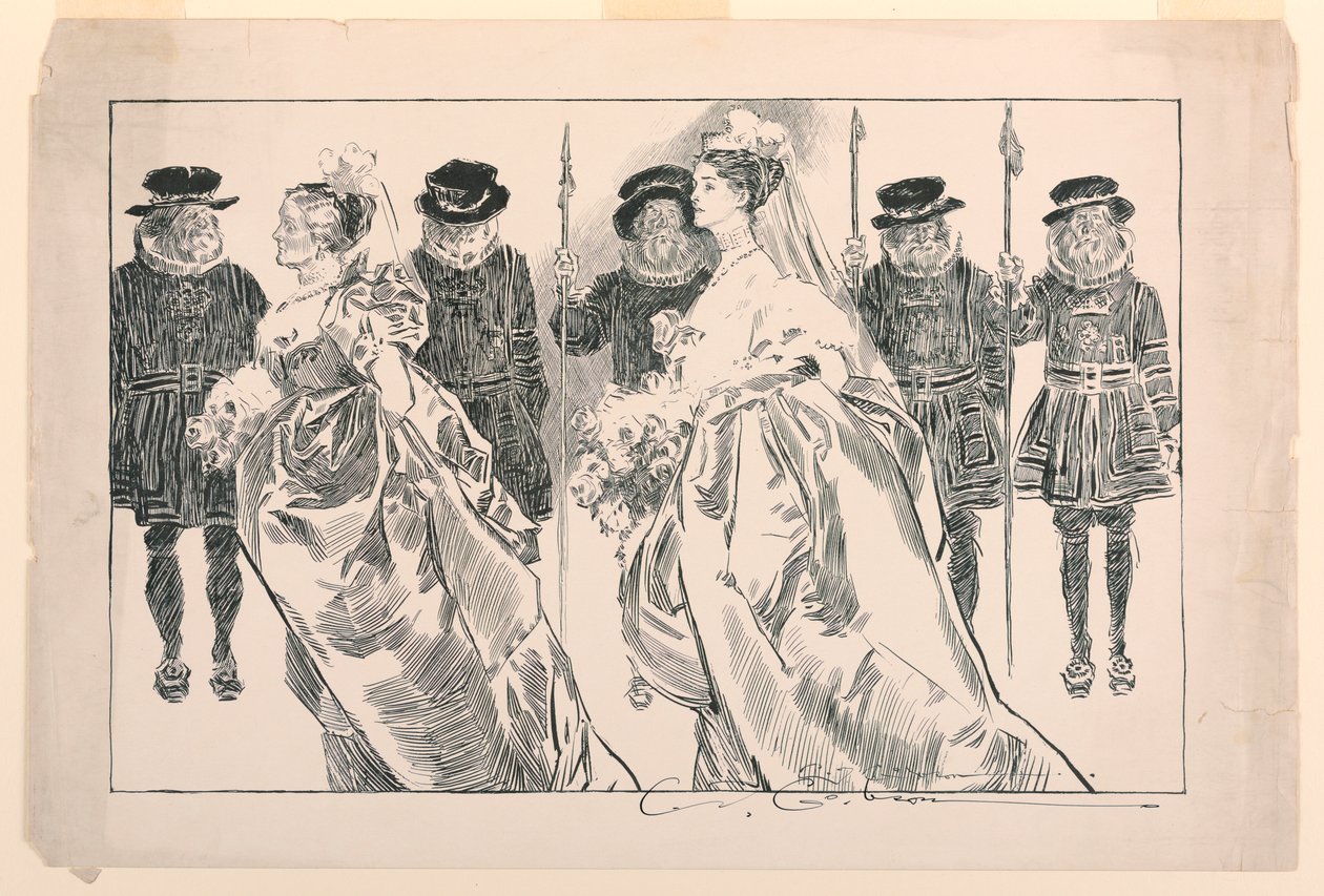 Bemutatták a Bíróságon alkotó: Charles Dana Gibson
