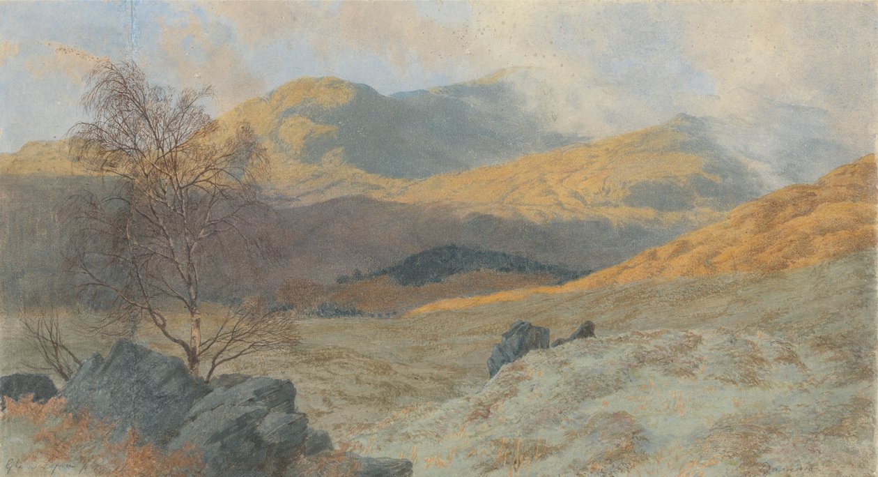 Hoar Frost, Misty Morning: Glen Lyon alkotó: Charles Davidson