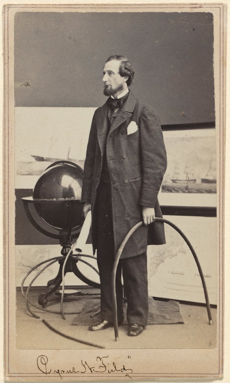 Cyrus West Field alkotó: Charles DeForest Fredricks