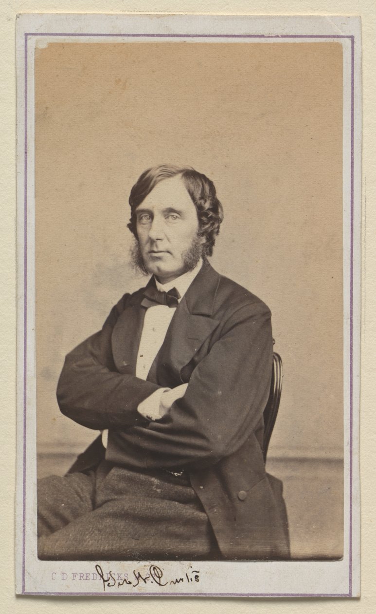 George William Curtis alkotó: Charles DeForest Fredricks